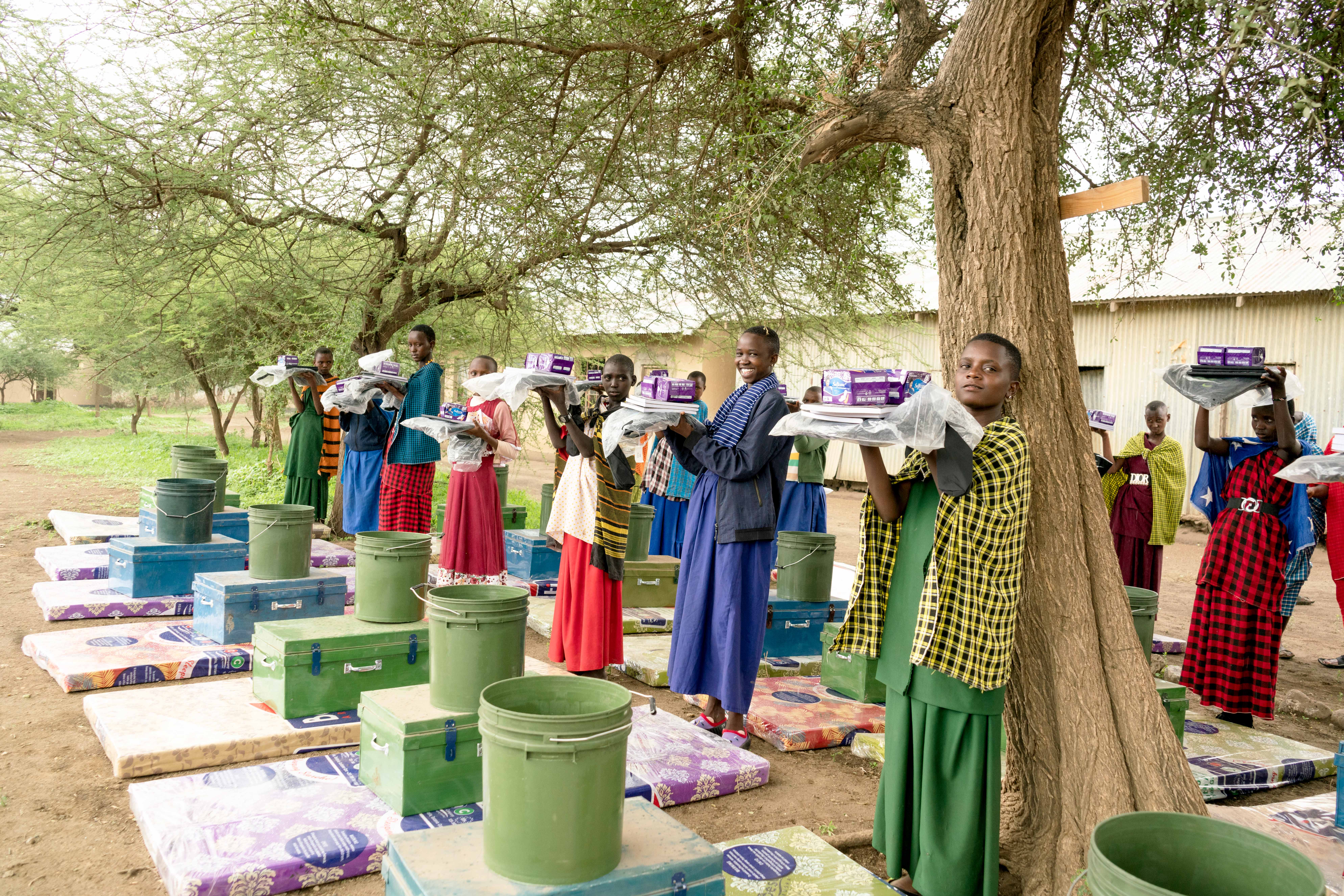 Girls distribution