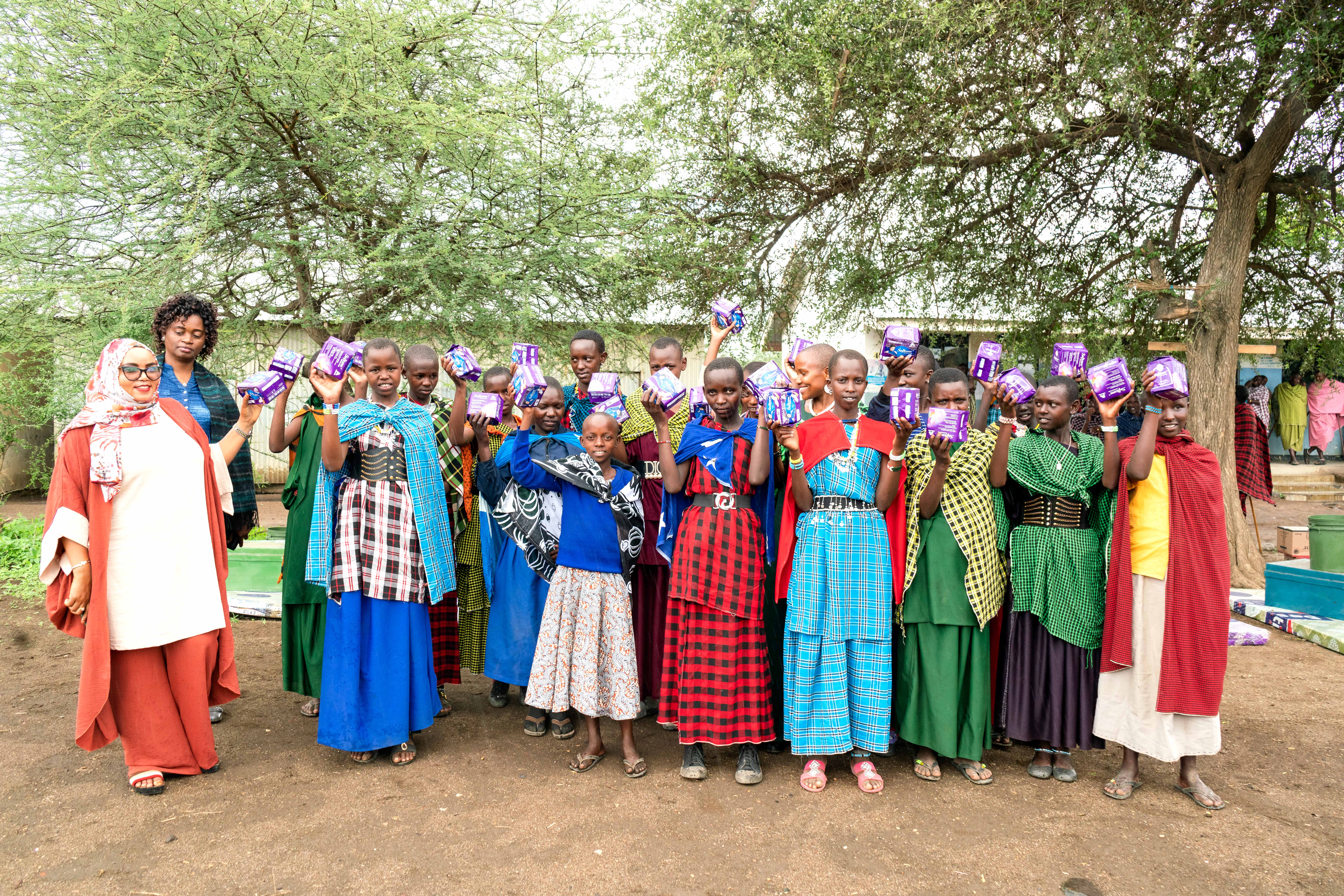 Girls celebrating 2